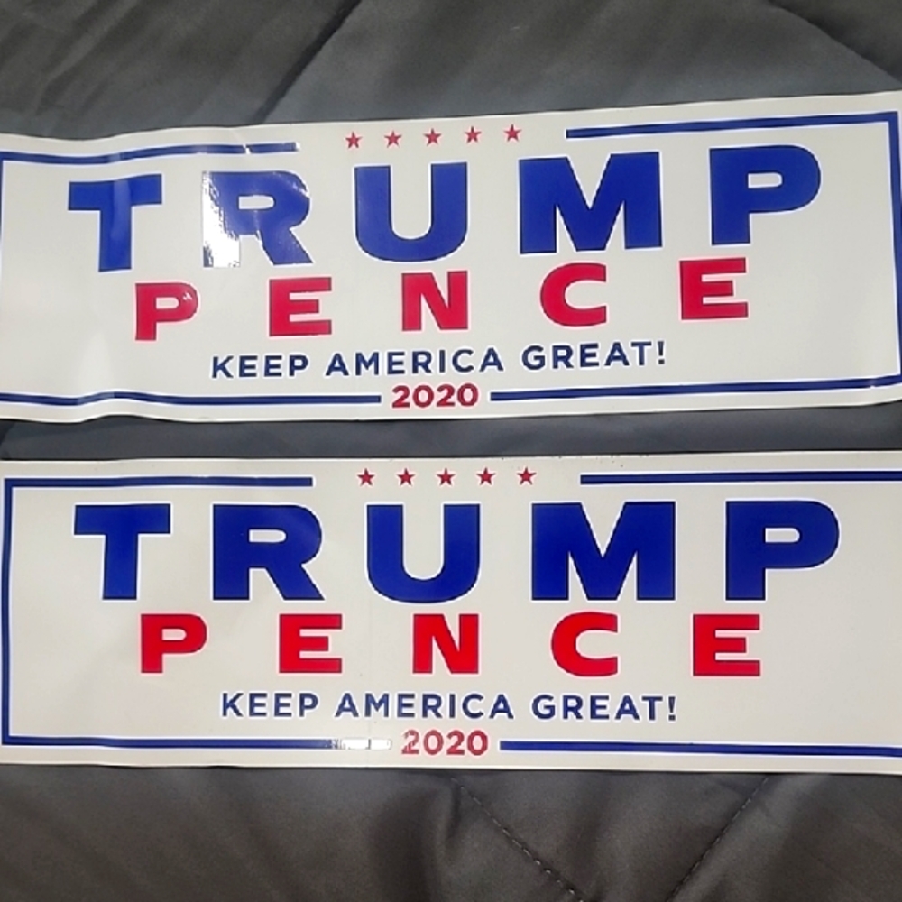 Trump Pence 2020 Bumper Stickers